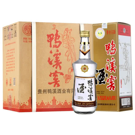 54°贵州鸭溪窖酒 纯粮酿造浓香型白酒 500ML*6整箱