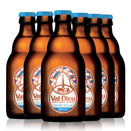瓦图比利时修道院金啤酒330ml（6瓶）