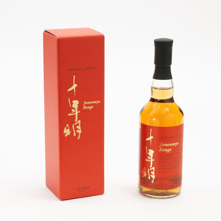 日本原瓶进口威士忌洋酒 若鹤三郎丸酒造 十年明Rouge-调配威士忌礼盒装 700ml