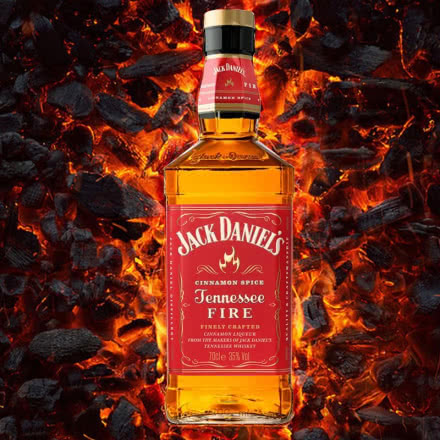 杰克丹尼（Jack Daniels）洋酒 田纳西州 威士忌火焰杰克力娇酒700ml
